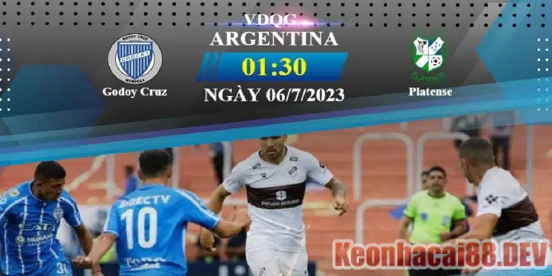 Soi Kèo Godoy Cruz vs Platense 01h30 Ngày 06/07/2023 - Giải VĐQG Argentina