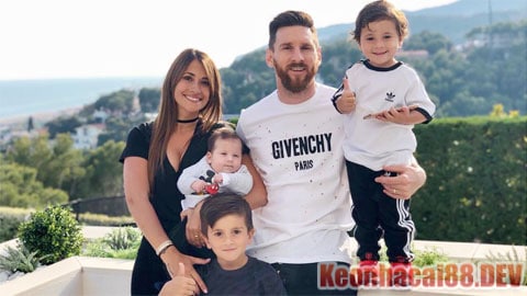 Messi có cuộc hôn nhân viên mãn